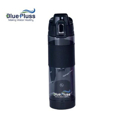 BluePluss Alkaline Water Bottle (AAA+) - Tritan Material - Black